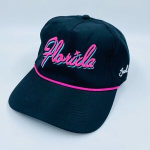 Bad Birdie Florida Golf Adjustable Hat Cap EUC